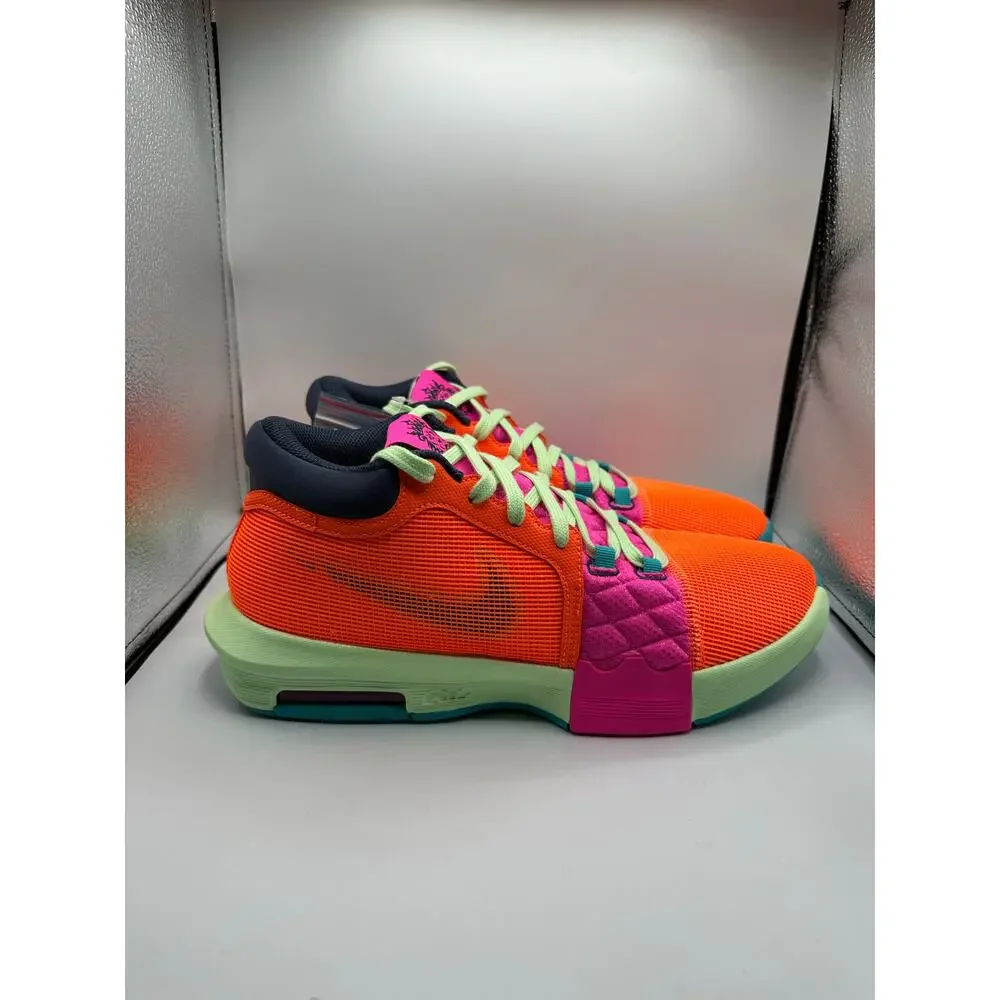 Nike LeBron Witness 8 “Total Orange Laser Fuchsia” size 10.5 men’s - Picture 3 of 8